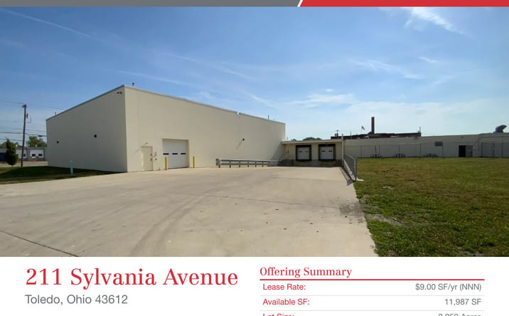 Pictures of Retail, Industrial property located at 211 West Sylvania Avenue, Toledo, OH 43612 for lease - image #1
