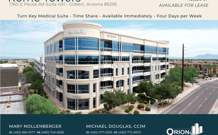 Pictures of Office property located at 1760 E Pecos Rd Suite 431, Gilbert, AZ 85295 for lease - image #1