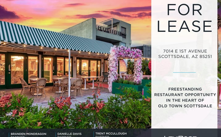 Pictures of Restaurant property located at 7014 E 1st Avenue, Scottsdale, AZ 85251 for lease - image #1
