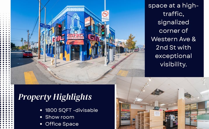 Pictures of Retail, Office, Special Purpose property located at 165 S Western Ave, Los Angeles, CA 90004 for lease - image #1