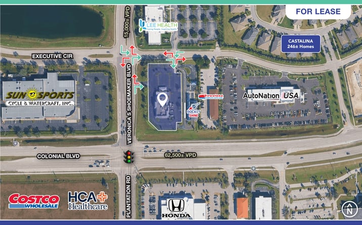 Pictures of Retail, Restaurant property located at 4451 Veronica S Shoemaker Boulevard, Fort Myers, FL 33916 for lease - image #1