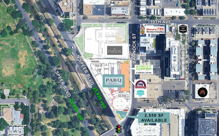 Pictures of Retail, Restaurant property located at 909 Bannock Street, Denver, CO 80204 for lease - image #1