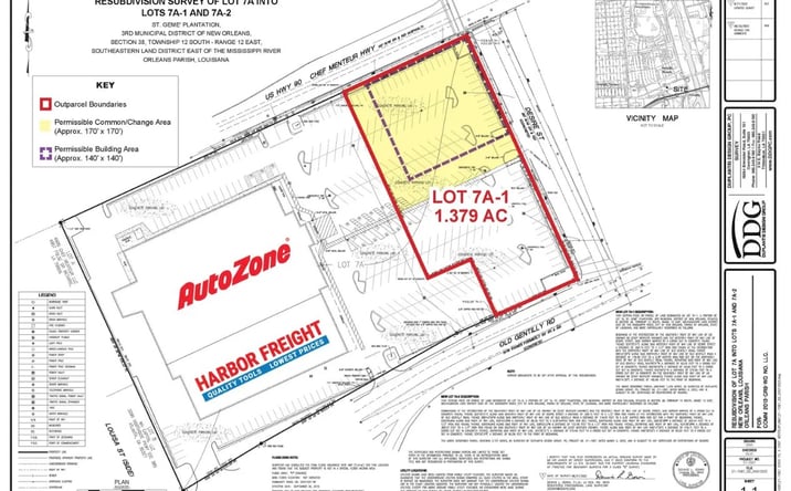 Pictures of Land property located at 4610 Chef Menteur Highway, New Orleans, LA 70126 for lease - image #1
