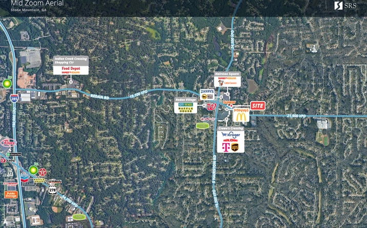 Pictures of Retail, Land property located at 4850 Redan Rd, Stone Mountain, GA 30088 for lease - image #1