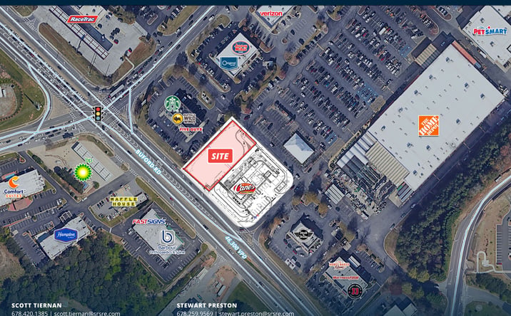 Pictures of Land property located at 920 Buford Hwy, Cumming, GA 30041 for lease - image #1