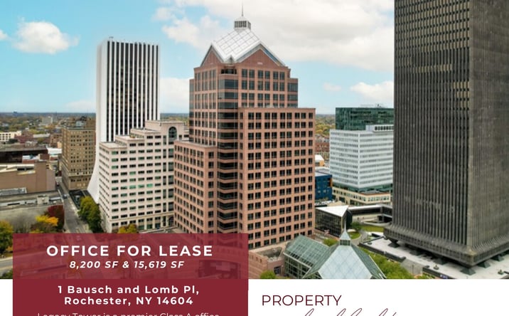Pictures of Retail, Office property located at 1 Bausch And Lomb Pl, Rochester, NY 14604 for lease - image #1