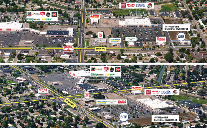 Pictures of Retail property located at 455 N. Woodruff Ave, Idaho Falls, ID 83401 for lease - image #1