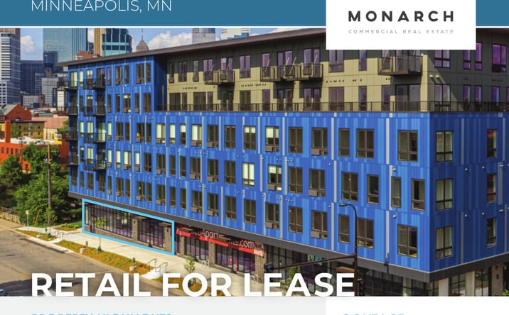 Pictures of Retail property located at 1725 Nicollet Ave, Minneapolis, MN 55404 for lease - image #1