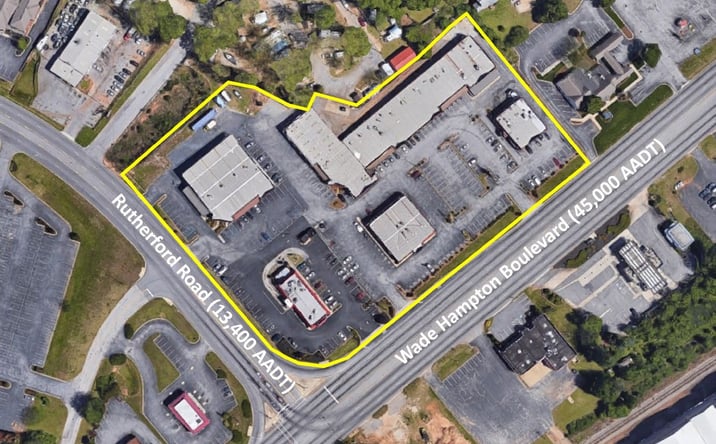Pictures of Retail property located at Wade Hampton Boulevard and Rutherford Road, Taylors, SC 29687-1807 for lease - image #1