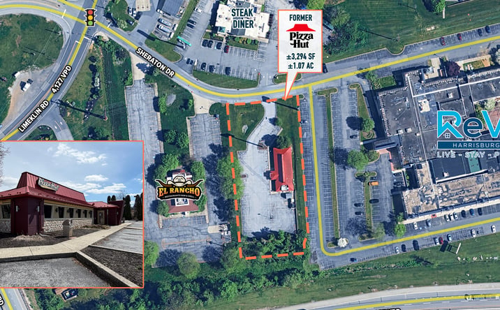 Pictures of Retail, Restaurant property located at 145 Sheraton Dr, New Cumberland, PA 17070 for lease - image #1