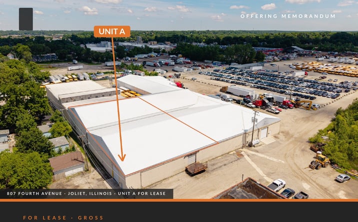 Pictures of Industrial property located at 807 Fourth Avenue, Joliet, IL 60433 for lease - image #1