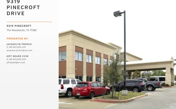 Pictures of Office property located at 9319 Pinecroft Drive, The Woodlands, TX 77380 for lease - image #1