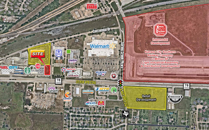 Pictures of Retail, Land property located at 1812 TX-78, Wylie, TX 75098 for lease - image #1