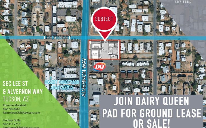 Pictures of Land property located at 1526 N Alvernon Way, Tucson, AZ 85712 for lease - image #1