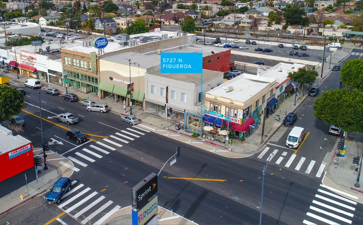 Pictures of Retail property located at 5727 N. Figueroa St., Los Angeles, CA 90042-3327 for lease - image #1
