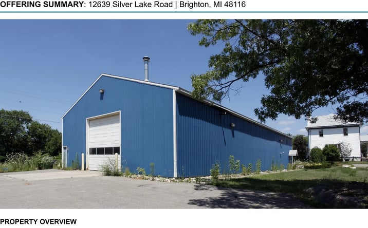 Pictures of Industrial property located at 12639 Silver Lake Road, Brighton, MI 48116 for lease - image #1
