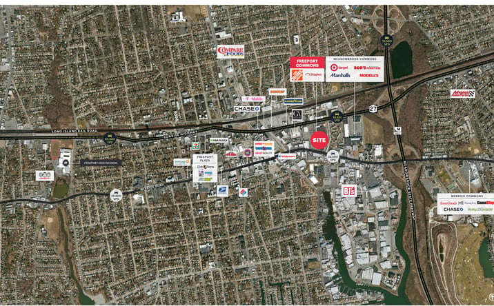 Pictures of Retail property located at 160 East Sunrise Highway, Freeport, NY 11520-2227 for lease - image #1