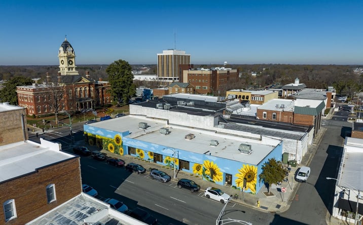 Pictures of Office property located at 300 N Hayne St, Monroe, NC 28110 for lease - image #1