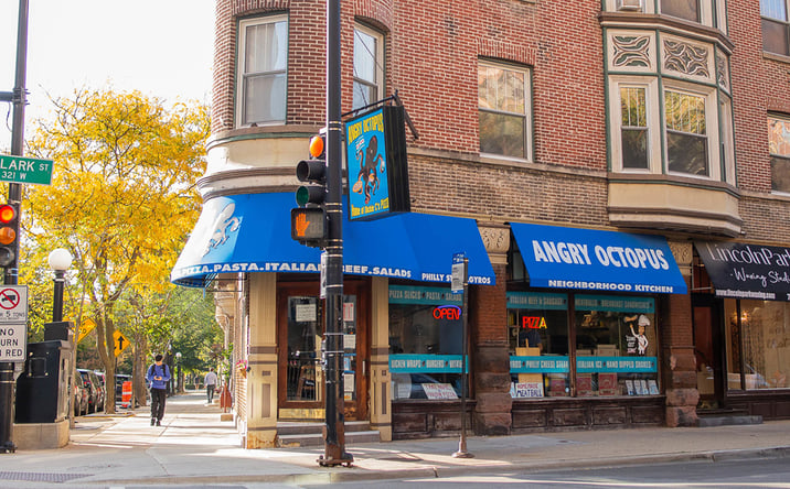 Pictures of Restaurant property located at 2100 N Clark Street, Chicago, IL 60614 for lease - image #1