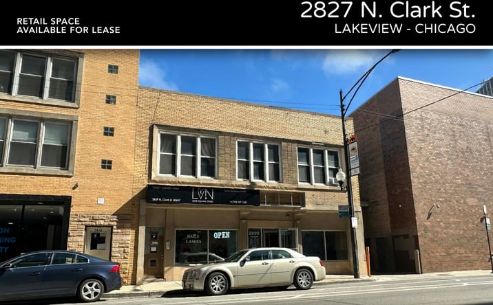 Pictures of Retail property located at 2827 N. Clark St., Chicago, IL 60614-7210 for lease - image #1