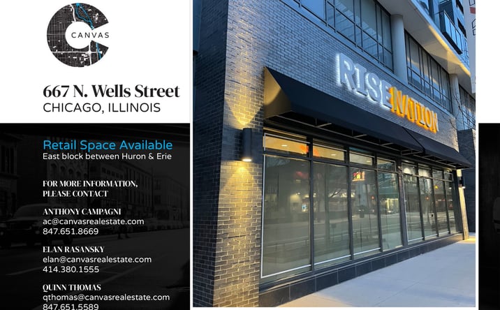 Pictures of Retail property located at 667 N. Wells Street, Chicago, IL 60610 for lease - image #1