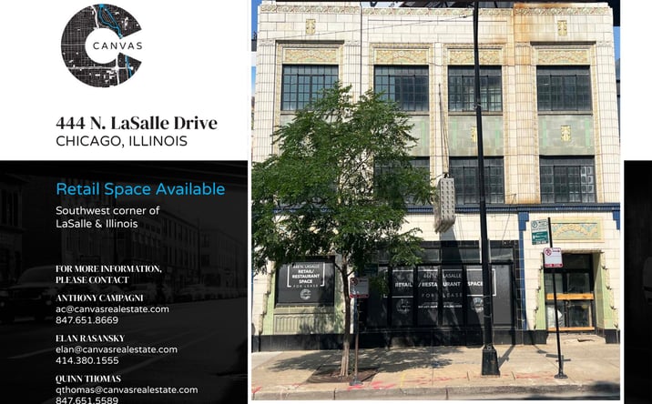 Pictures of Retail property located at 444 N. LaSalle Drive, Chicago, IL 60611 for lease - image #1