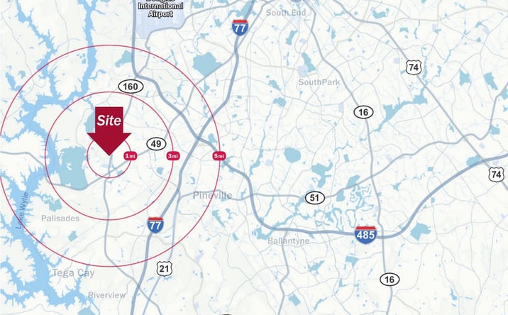 Pictures of Retail, Land property located at 13200 Steele Creek Road, Charlotte, NC 28273 for lease - image #1