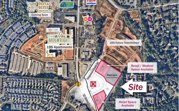 Pictures of Retail, Office property located at West Catawba Ave & Nantz Rd., Cornelius, NC 28031 for lease - image #1