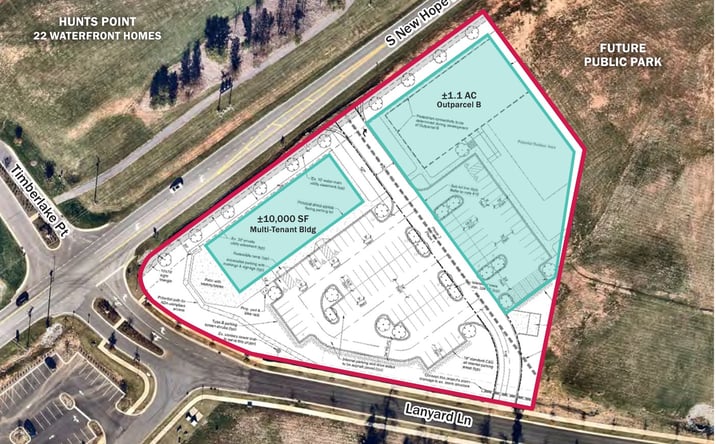 Pictures of Retail, Land property located at S New Hope Rd & Lanyard Ln, Belmont, NC 28012 for lease - image #1