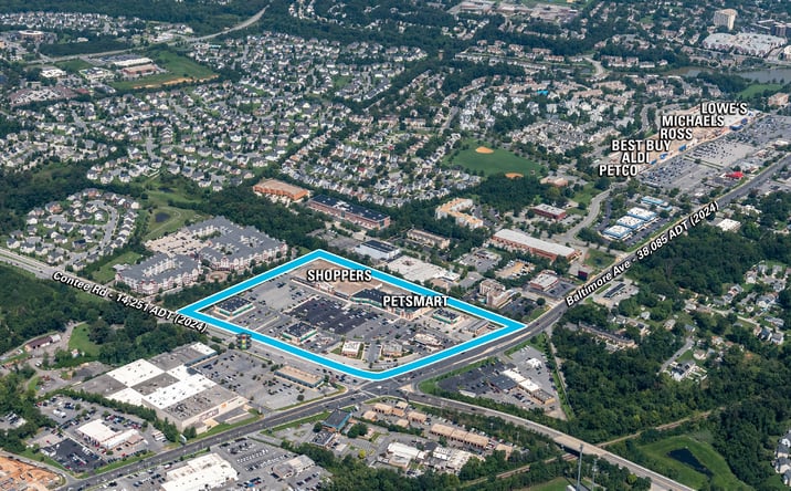 Pictures of Retail property located at 13600 Baltimore Ave, Laurel, MD 20707 for lease - image #1