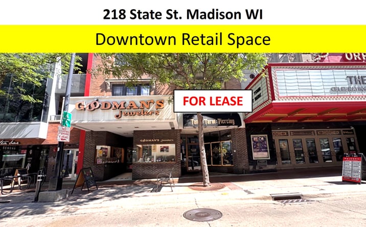 Pictures of Retail property located at 218 State Street, Madison, WI 53703 for lease - image #1