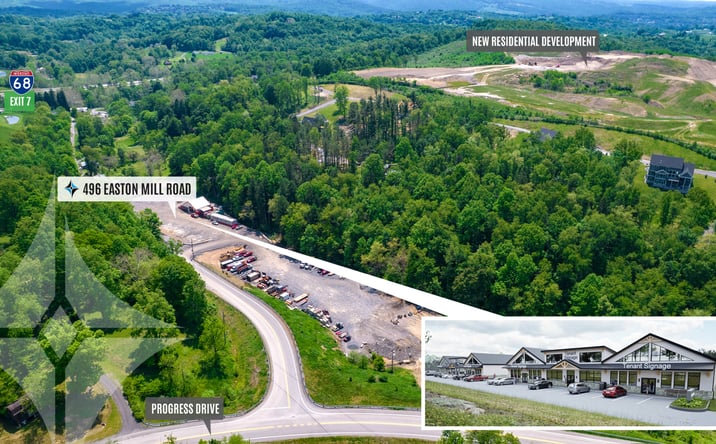 Pictures of Retail, Office, Industrial property located at 496 Easton Mill Road, Morgantown, WV 26508 for lease - image #1