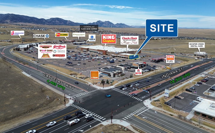 Pictures of Retail property located at 14947 Candelas Parkway, Arvada, CO 80007 for lease - image #1