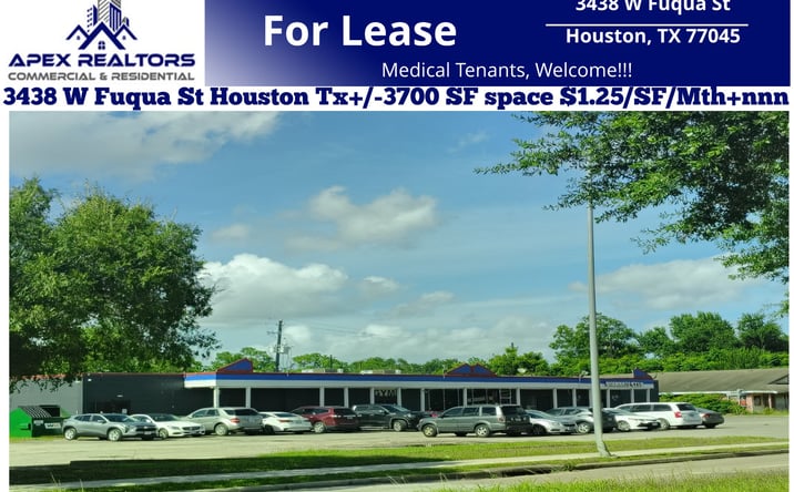 Pictures of Retail, Office property located at 3438 W Fuqua St, Houston, TX 77045 for lease - image #1