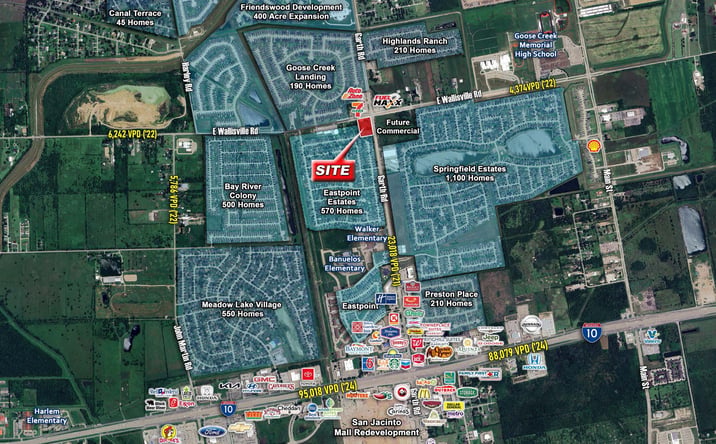 Pictures of Retail, Land property located at 8402 Garth Rd., Baytown, TX 77521 for lease - image #1