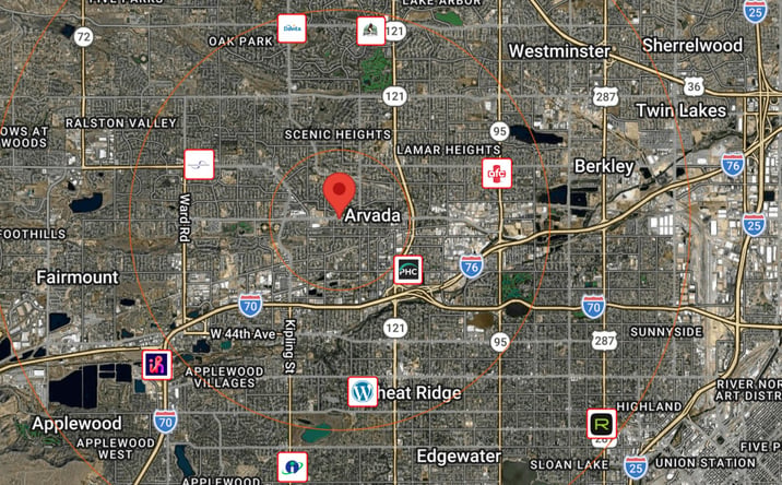 Pictures of Office property located at 8850 Ralston Road, Arvada, CO 80002 for lease - image #1