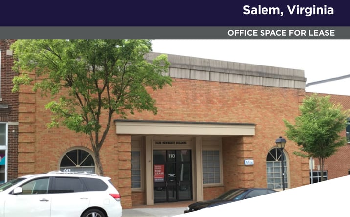 Pictures of Office property located at 110 E. Main Street, Salem, VA 24153-3805 for lease - image #1
