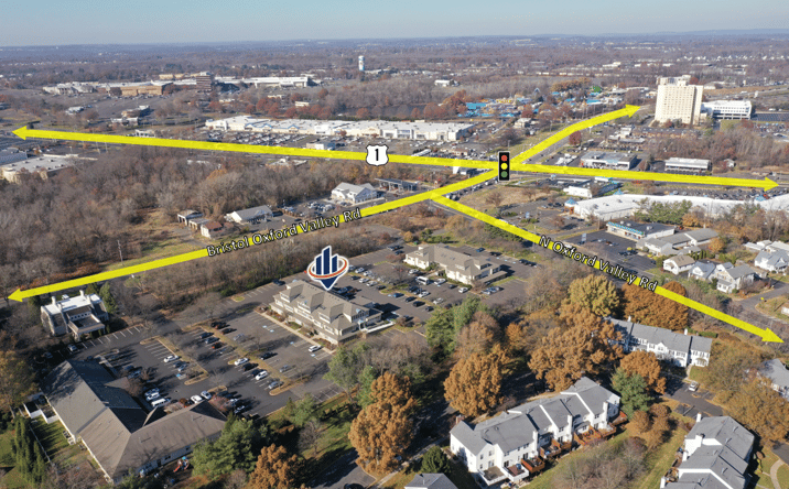Pictures of Office property located at 333 N Oxford Valley Rd Suites 401 & 406, Fairless Hills, PA 19030 for lease - image #1