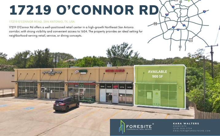 Pictures of Retail property located at 17219 O'Connor Rd, San Antonio, TX 78247-5678 for lease - image #1