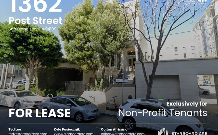 Pictures of Office property located at 1362 Post Street, San Francisco, CA 94109 for lease - image #1