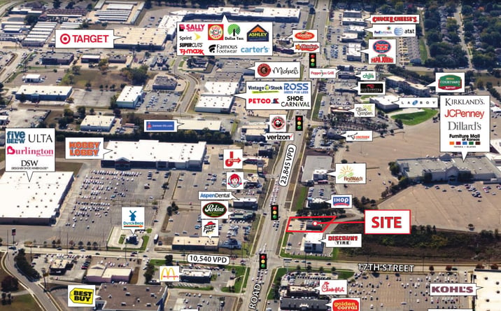 Pictures of Retail, Land property located at West Ridge Mall Pad, Topeka, KS 66604 for lease - image #1