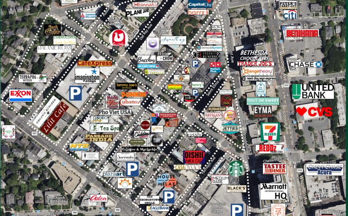 Pictures of Retail property located at 8200 Wisconsin Avenue, Bethesda, MD 20814 for lease - image #1