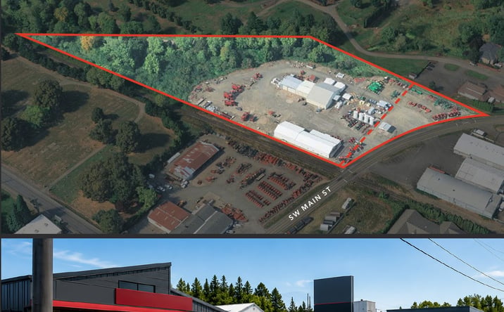 Pictures of Industrial property located at 185 W Main St, Hillsboro, OR 97123 for lease - image #1