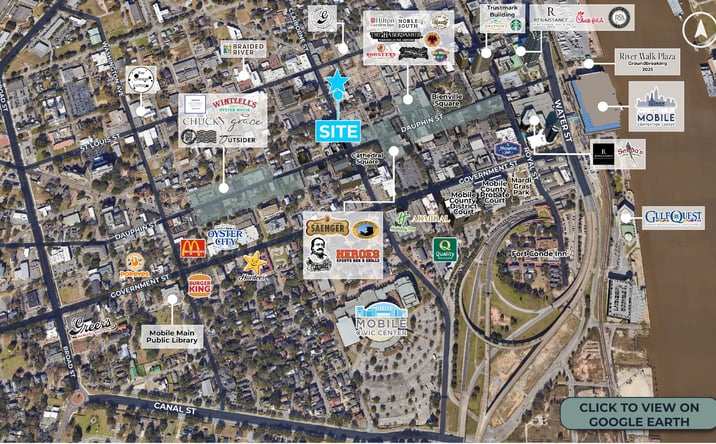 Pictures of Special Purpose property located at 105 N Jackson St, Mobile, AL 36602 for lease - image #1