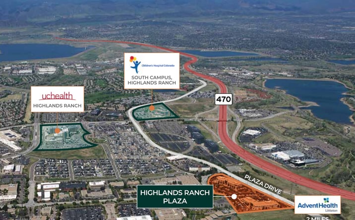 Pictures of Office property located at 630 & 640 Plaza Drive, Highlands Ranch, CO 80129 for lease - image #1