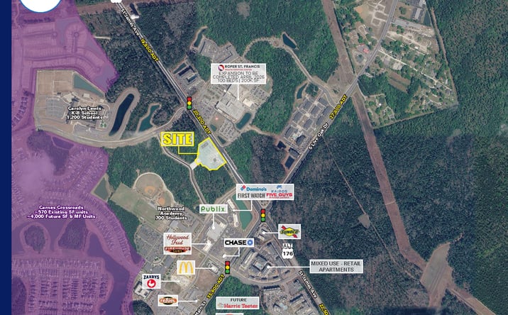 Pictures of Land property located at US HIGHWAY 176 CARNES CROSSROADS SC 29483, CARNES CROSSROADS, SC 29483 for lease - image #1