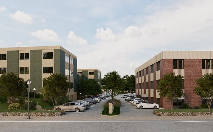 Pictures of Office property located at 36 & 40 Washington Street, Wellesley, MA 10014 for lease - image #1