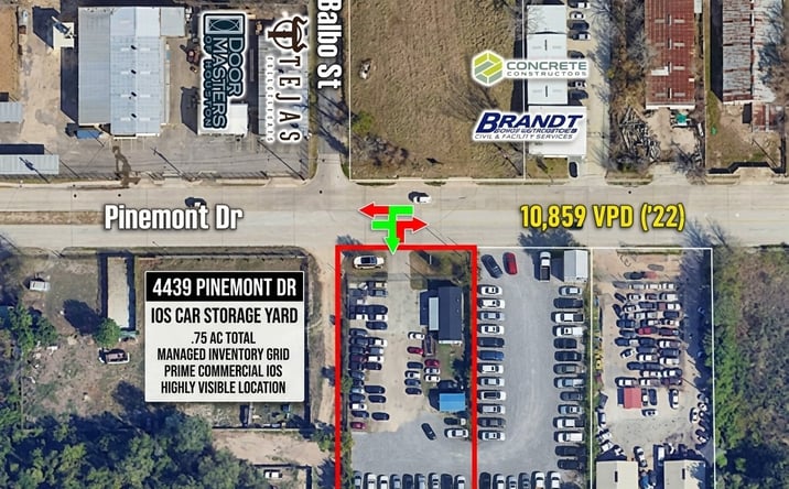 Pictures of Industrial, Land, Special Purpose property located at 4439 Pinemont Drive, Houston, TX 77018 for lease - image #1