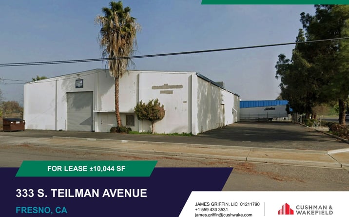Pictures of Industrial property located at 333 S. Teilman Avenue, Fresno, CA 93706-1313 for lease - image #1
