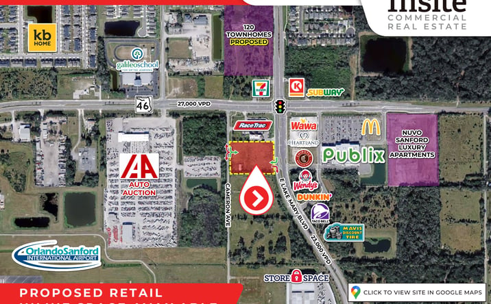Pictures of Retail property located at 2531 Cameron Ave, Sanford, FL 32771 for lease - image #1